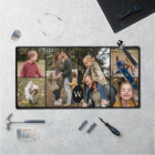 Custom 6 Photo Collage Personalised Monogram Crest