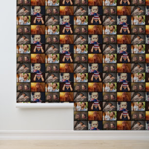 Custom 6 Photo Collage Wallpaper
