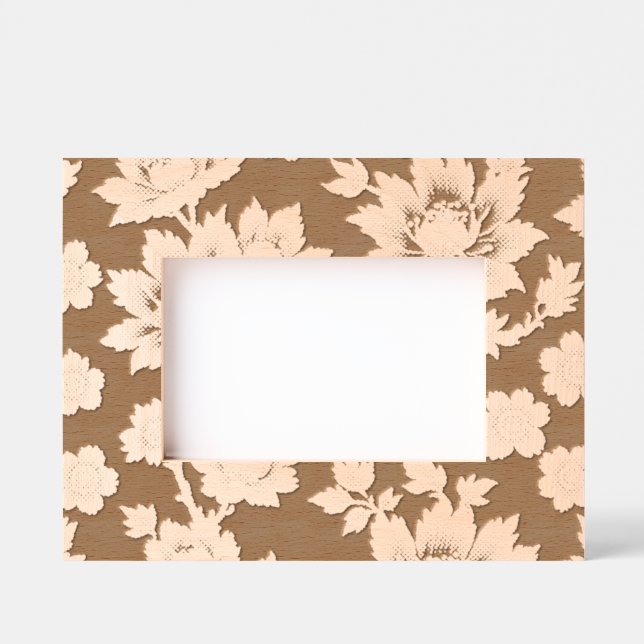 Custom 6" x 4" Landscape, FrameStyle: natural Etched Frames (Front)