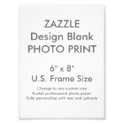 Custom 6" x 8" Photo Print Template