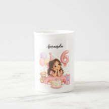 custom 6th birthday girl