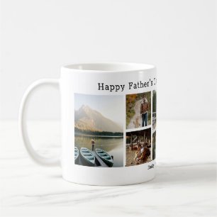 Custom 7 Photo We Love You Daddy Personalized Mug 
