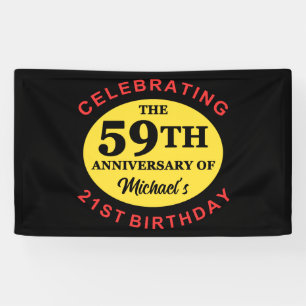 Custom 80th Birthday Humour Banner