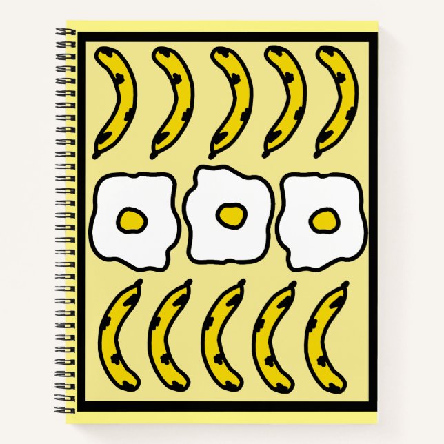 Custom 8.5" x 11" Spiral Notebook (Front)