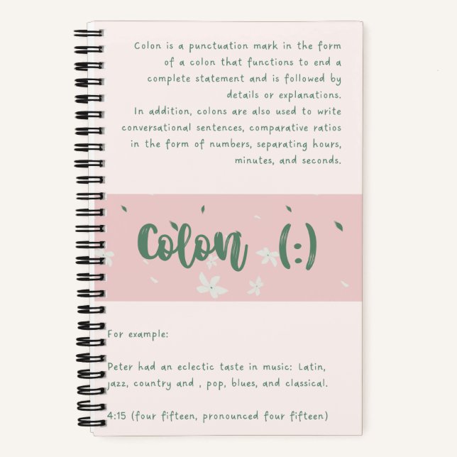 Custom 8.5" x 11" Spiral Notebook (Front)