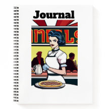 Custom 8.5" x 11" Spiral Notebook
