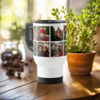 Custom 8 Photo Collage with Square Photos
