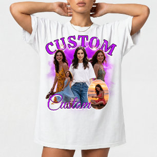 Custom 90s Bootleg Rap Photo Collage, 90s Vintage T-Shirt