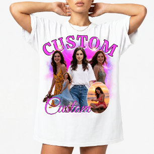 Custom 90s Bootleg Rap Photo Collage, 90s Vintage T-Shirt