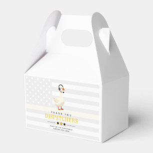 Custom 911 Dispatcher Goose With Headset Thank You Favour Box