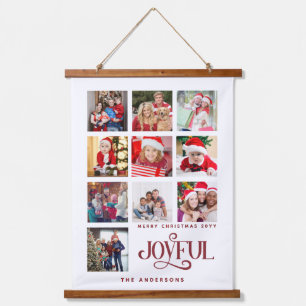 Custom 9 Photos  Hanging Tapestry