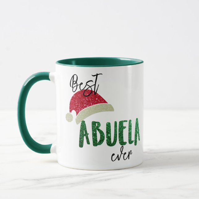Custom Abuela Mug - Personalised Christmas Coffee! (Left)