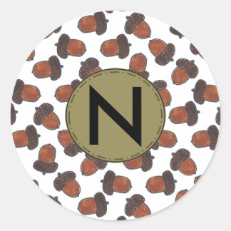 Custom Acorn Sticker