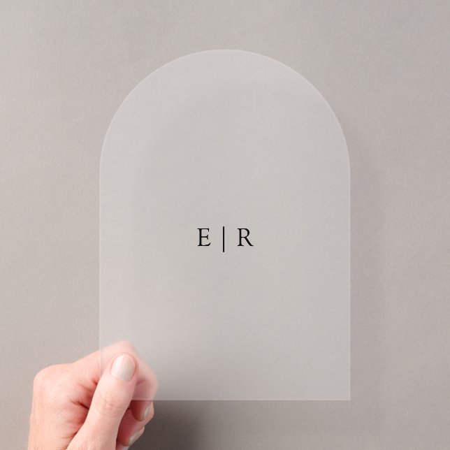 Custom Acrylic Invitations (Insitu (Handheld))