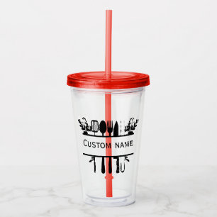 Custom Acrylic Name Tumbler