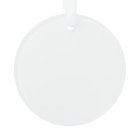 Custom Acrylic ROUND Christmas Tree Ornament