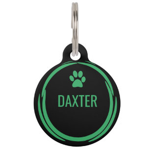 Custom Add Dog Name Phone and Address Dog ID Tag