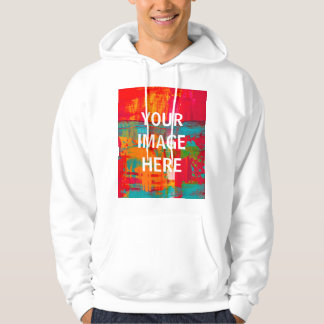 Custom Add Image Logo Personalise Template Hoodie