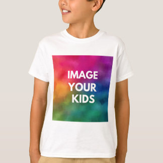 Custom Add Image your kids Personalised Template T-Shirt
