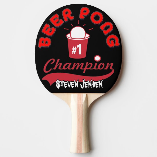 Custom Add Name Beer Pong Paddle (Front)
