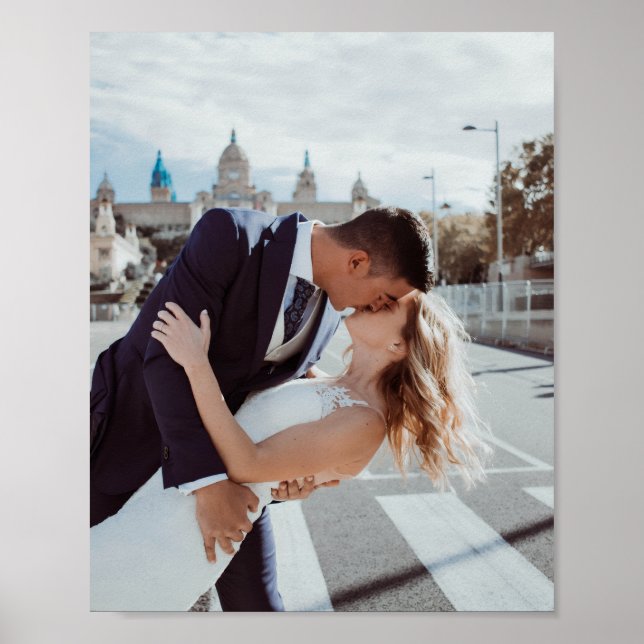 Custom, Add Photo and Text Poster (Front)