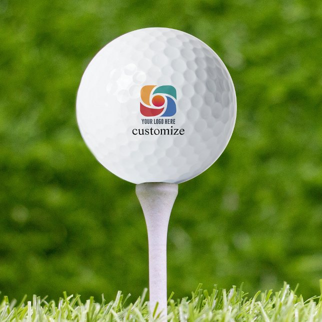 Custom Add Your Business Logo Company Marketing Golf Balls (Creator Uploaded)
