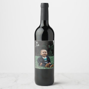 Custom Add Your Favourite Picture Wine Label