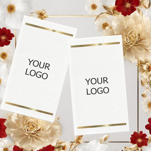 custom add your logo personalised company name pap napkin (Creator Uploaded)