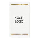 custom add your logo personalised company name pap