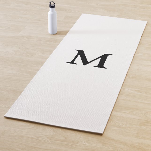 custom add your monogram yoga mat (In Situ)