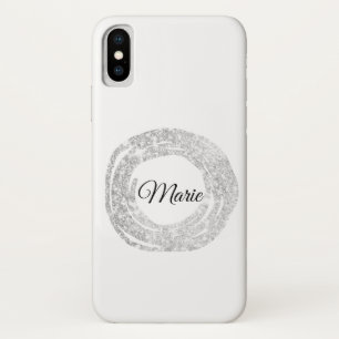 custom add your name glitter colourful add your    Case-Mate iPhone case