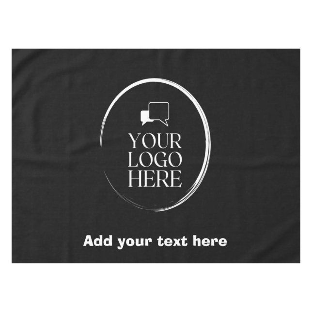 custom add your name photo text tablecloth (Front (Horizontal))