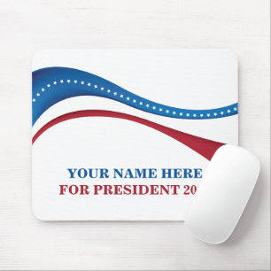 Custom Add Your Own Candidate for President 2024 Mouse Pad