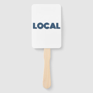 Custom Add Your Own Text Vintage Foam Trucker Hat Hand Fan
