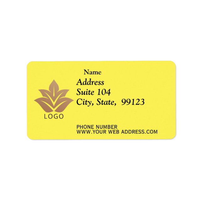 Custom Address Labels (Front)