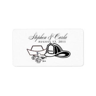Custom Address Labels for Nurse and Firefighter