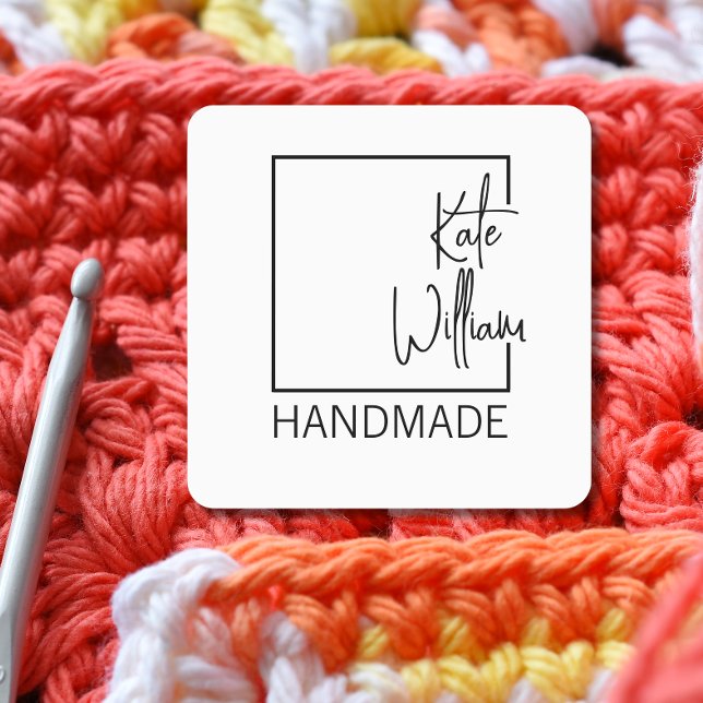 Custom adhesive Clothing label for handmade item (Creator Uploaded)