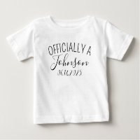 Custom Adoption Day Toddler Shirt, Personalised Na