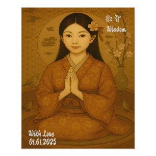 Custom Aesthetic Zen Meditation Mindful Art Photo Print