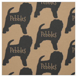 Custom Affenpinscher Dog Fabric