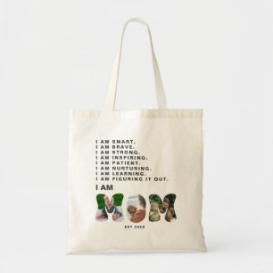 Custom Affirmation  New Mom photo Gift Tote Bag