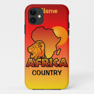 Custom AFRICA iPhone 5 Case-Mate Case
