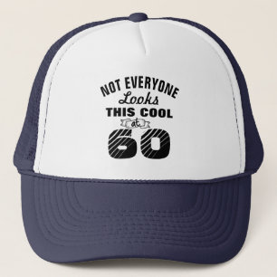 Custom Age Trucker Hat - Personalised Birthday Cap