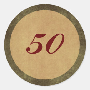 Custom Age Vintage Envelope Seal