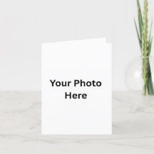 Custom AI Photo Greeting Card | Personalised Messa