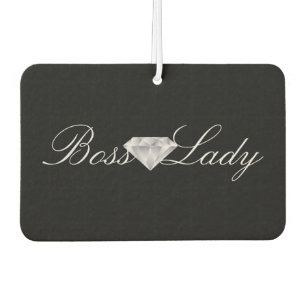Custom Air Freshener - Diamond Boss Lady