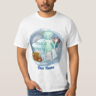 Custom Alien Invader T-Shirt