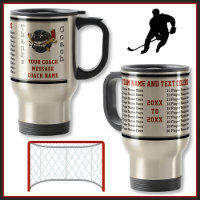 Custom All Player's Names Gifts for Hockey Coaches