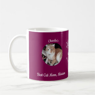 Custom All You Need , Best Cat Mom, Cat Photo Coffee Mug