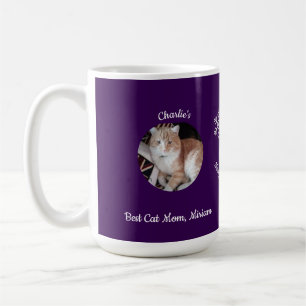 Custom All You Need , Best Cat Mom, Cat Photo Coffee Mug
